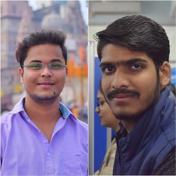 Vishal Tiwari during his Varanasi and BHU years