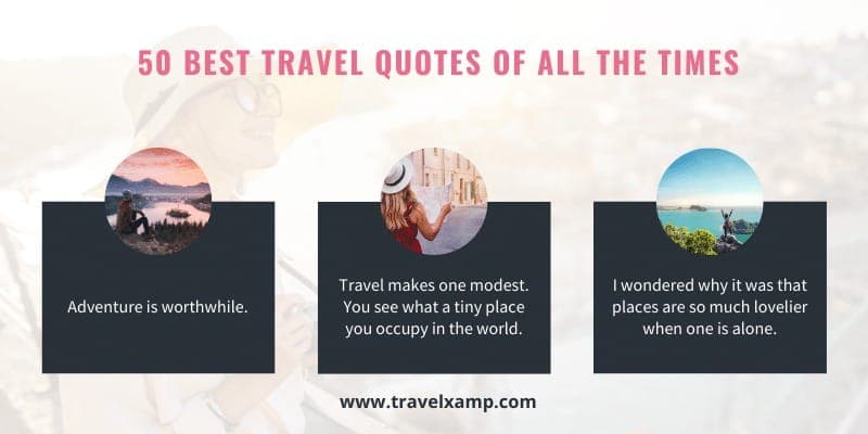 Top 50 Travel Quotes
