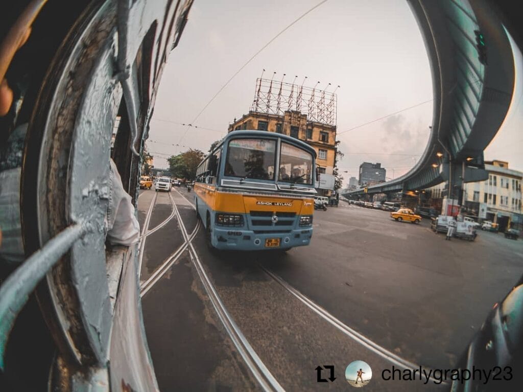 Bus in Kolkata