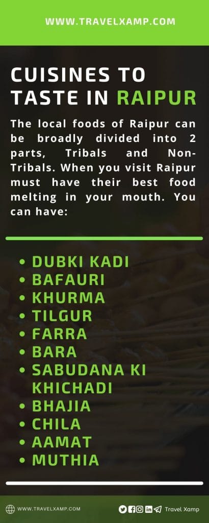 Cuisines of Raipur