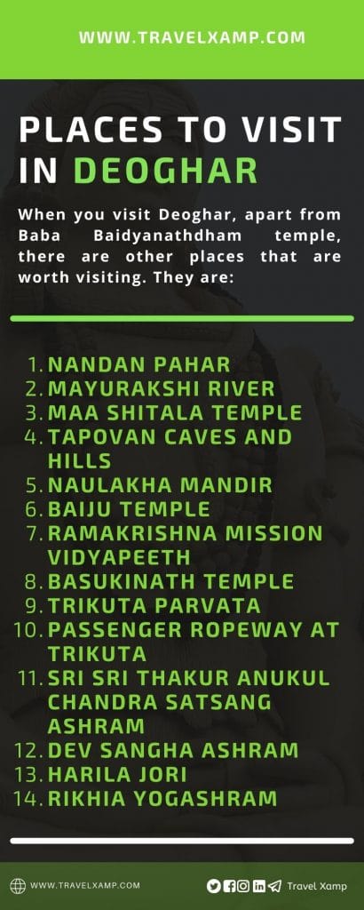 Places to visit in Deoghar