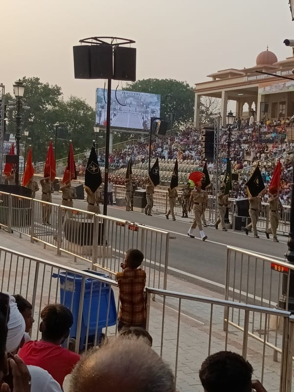 Attari Border Parade